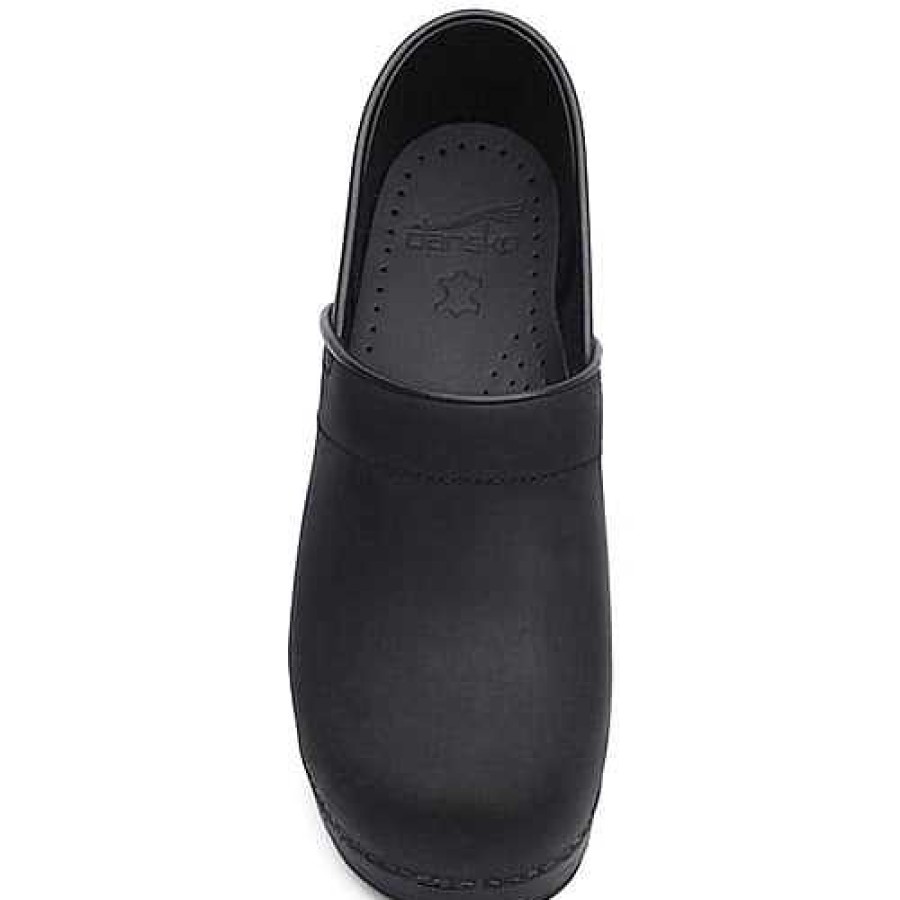 Women Dansko | Women'S Dansko Professional - Black Oiled