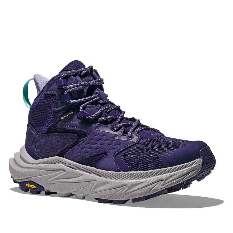 Women Hoka | Women'S Hoka Anacapa 2 Mid Gtx - Night Sky/Opal (Nsop)