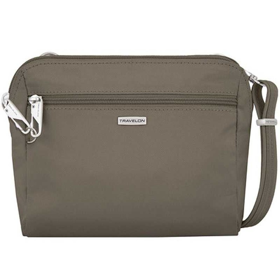 Accessories Travelon | Travelon Anti-Theft Classic Convertible Crossbody And Waist Pack - Nutmeg