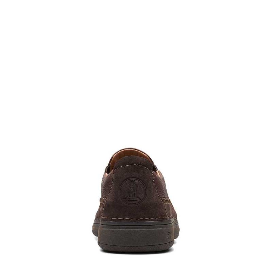 Men Clarks | Men'S Clarks Nature 5 Walk - Dark Brown Combi