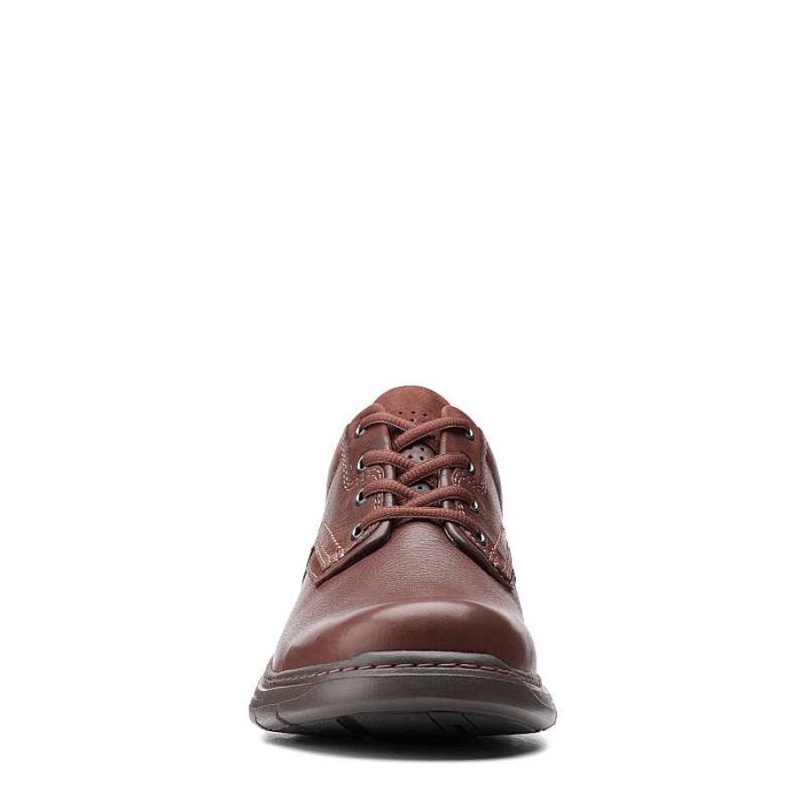 Men Clarks | Men'S Clarks Un Brawley Pace - Mahogany