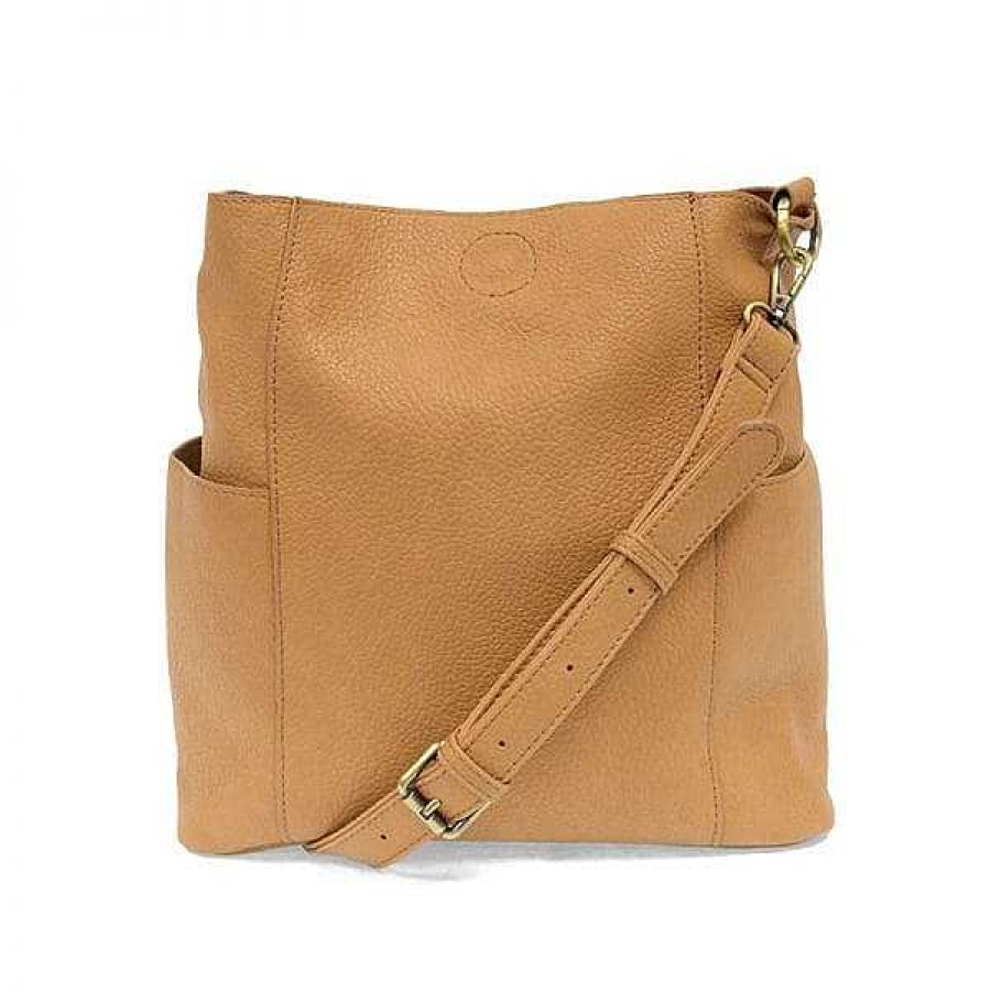 Accessories Joy Susan | Joy Susan Kayleigh Side Pocket Bucket Bag - Warm Tan