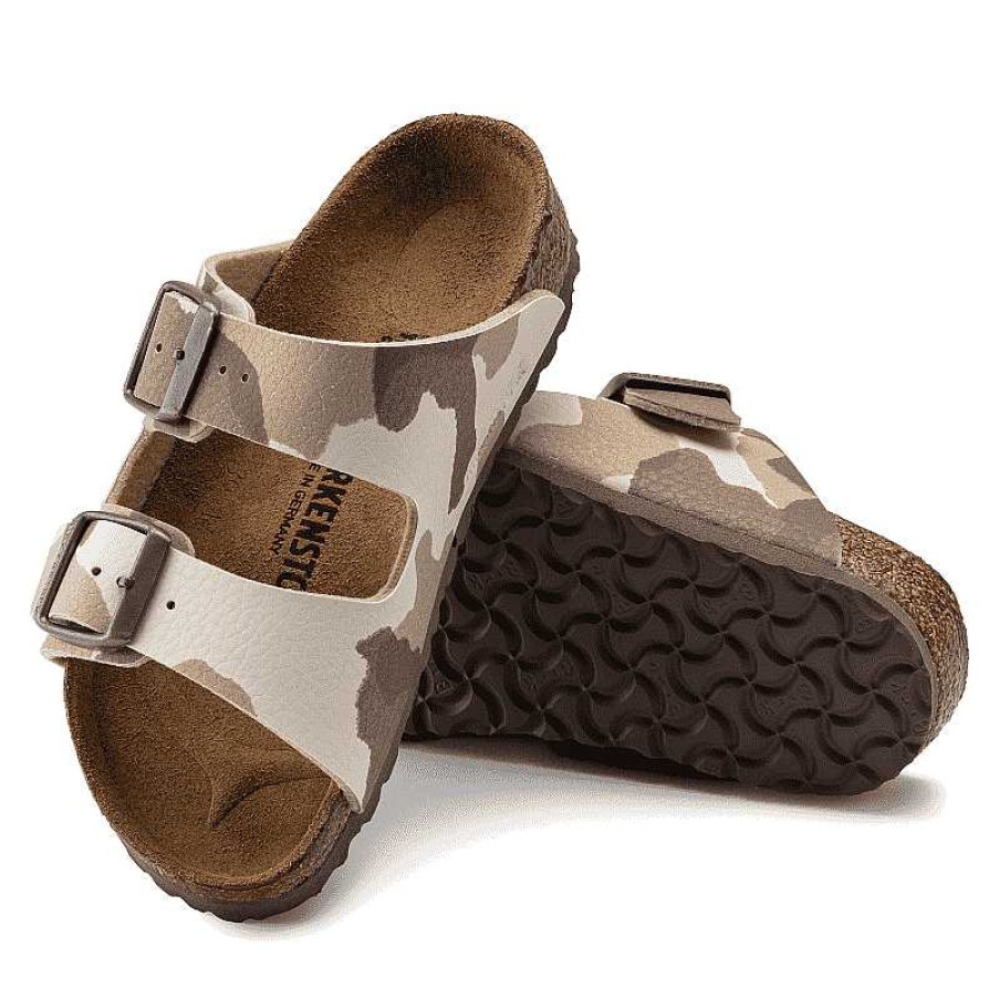 Kids Birkenstock | Kids' Birkenstock Arizona Desert Soil Camo Almond