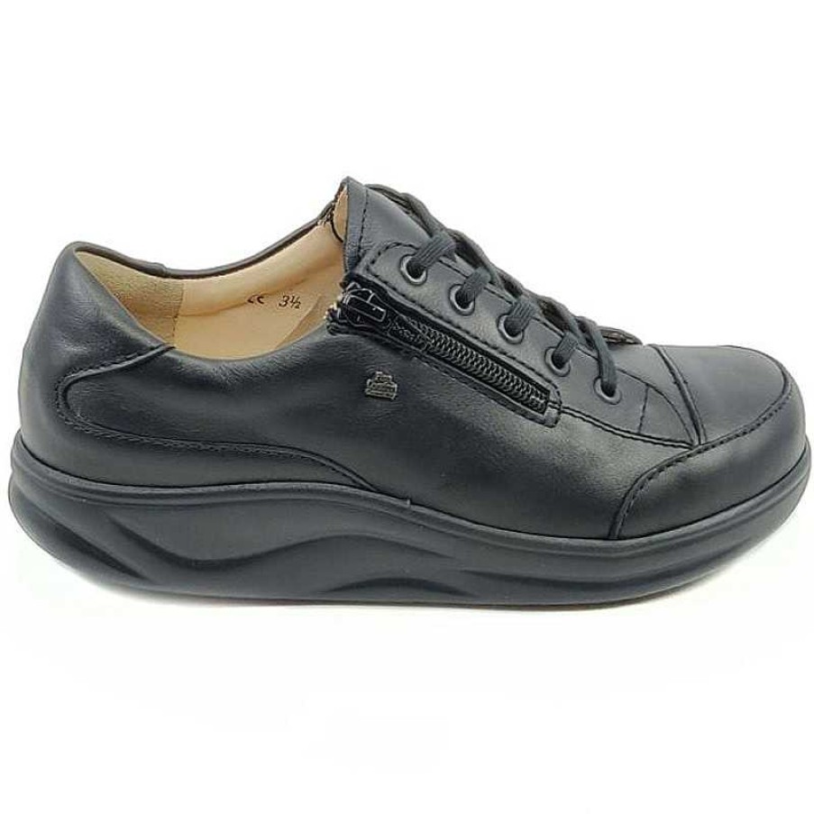 Women Finn Comfort | Women'S Finn Comfort Hachiouji Black (Uk Sizing)