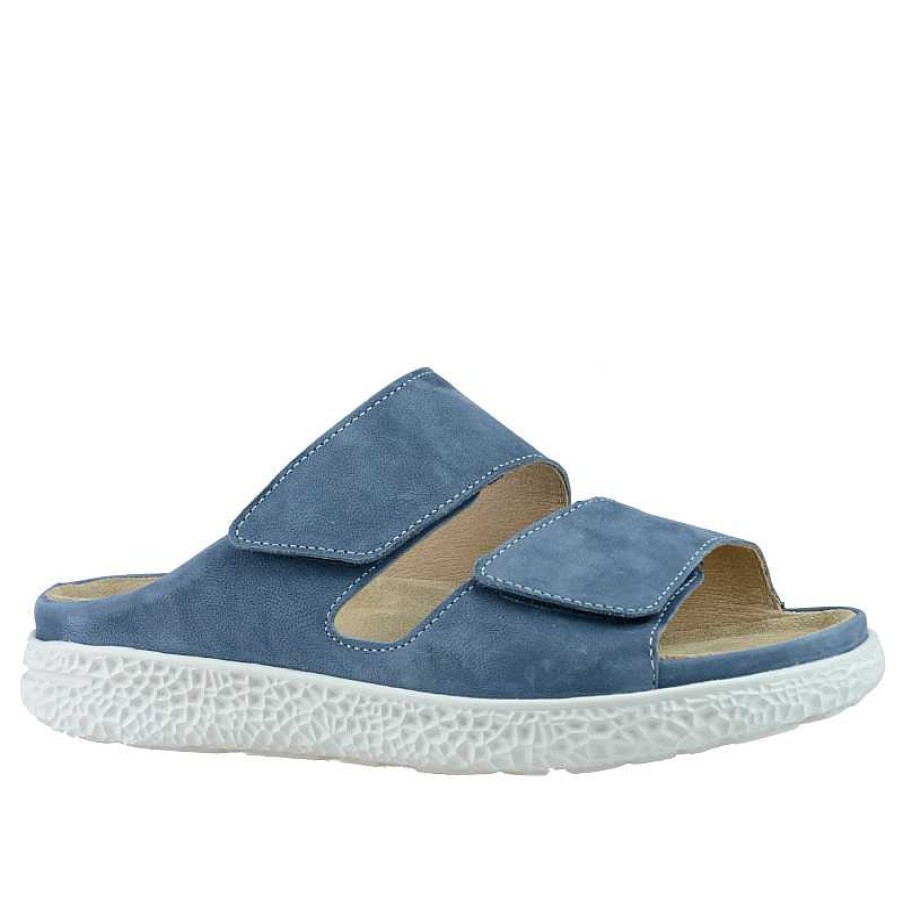 Women Hartjes | Women'S Hartjes Groove Sandal - Stahlblau - Uk Sizing