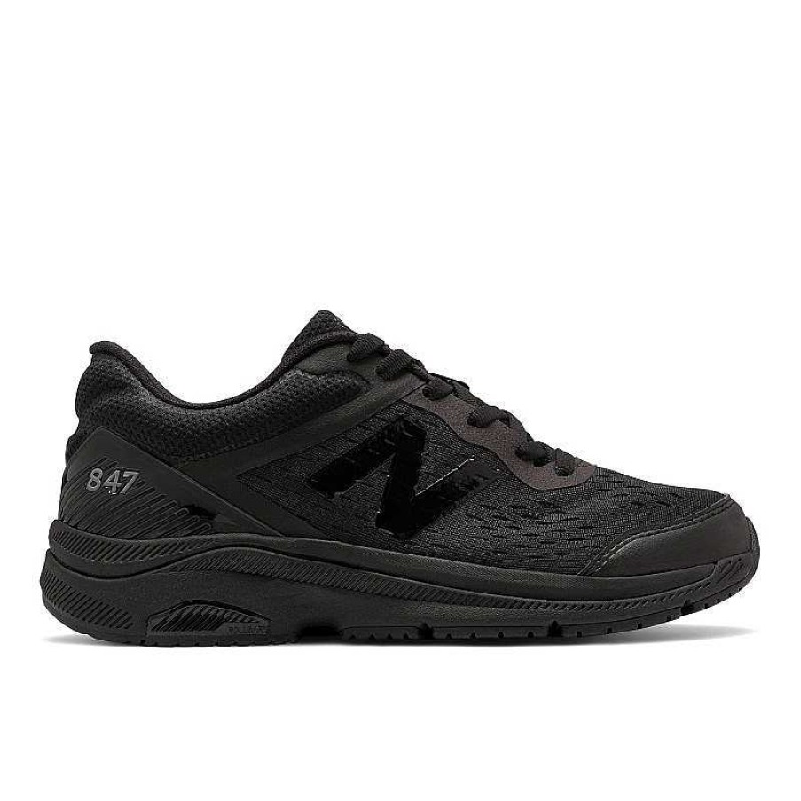 Men New Balance | Men'S New Balance 847V4 - Black/Black/Black