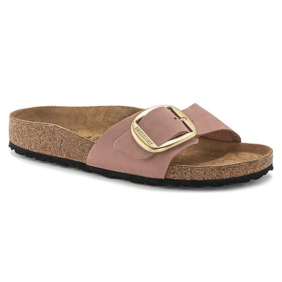 Women Birkenstock | Women'S Birkenstock Madrid Big Buckle Sandal - Old Rose