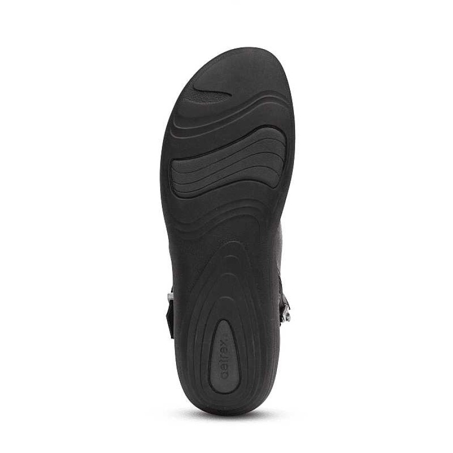 Women Aetrex | Women'S Aetrex Luna - Black