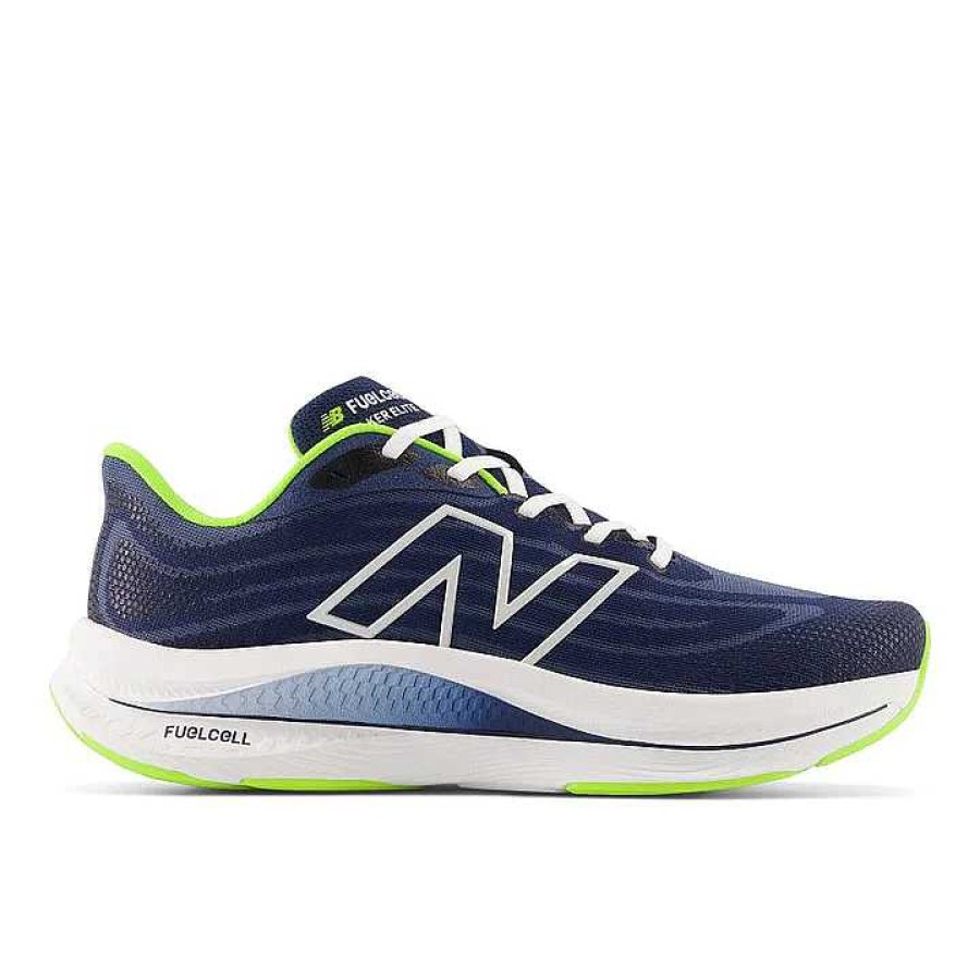 Men New Balance | Men'S New Balance Fuel Cell Walker - Nb Navy/Thirty Watt/White