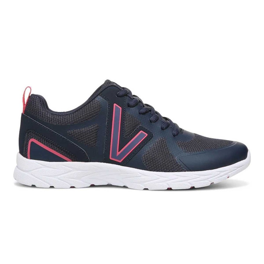 Women Vionic | Women'S Vionic Miles Ii Navy/Pink