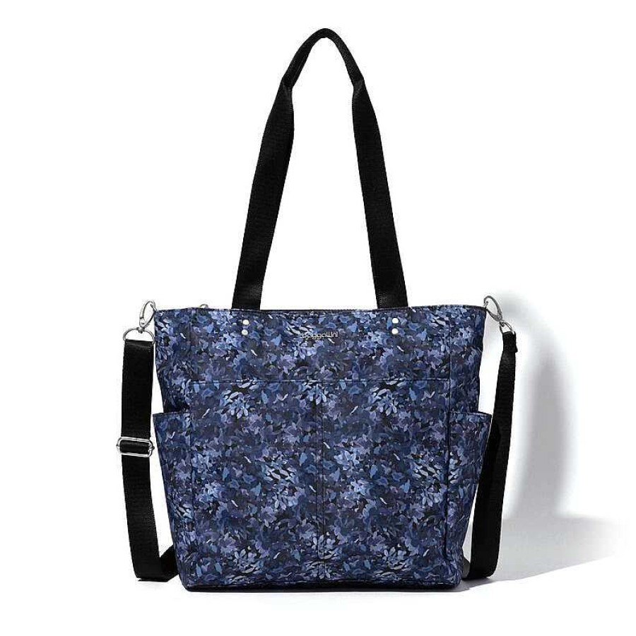 Accessories Baggallini | Baggallini Carryall Daily Tote - Indigo Petal