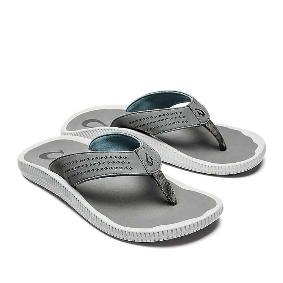 Men OluKai | Men'S Olukai Ulele Sandal - Stone