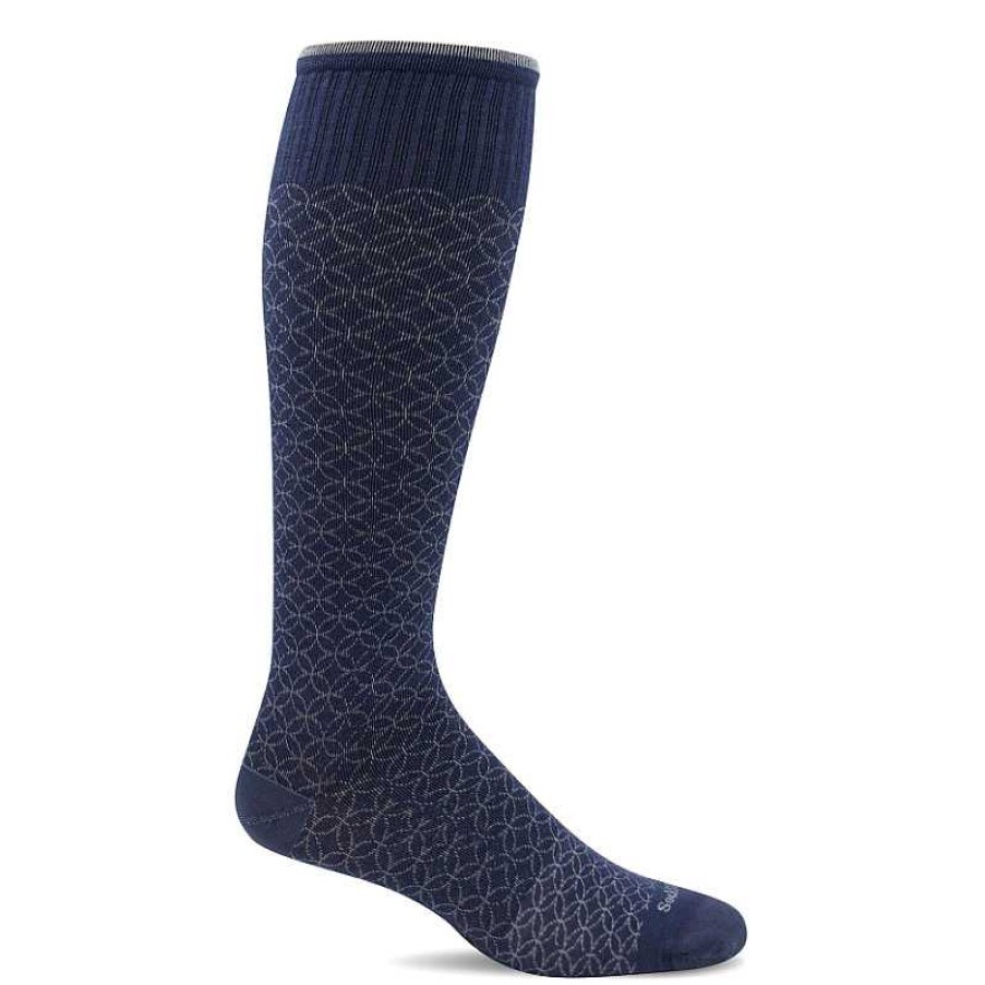 Accessories Sockwell | Women'S Sockwell Featherweight Fancy - Denim