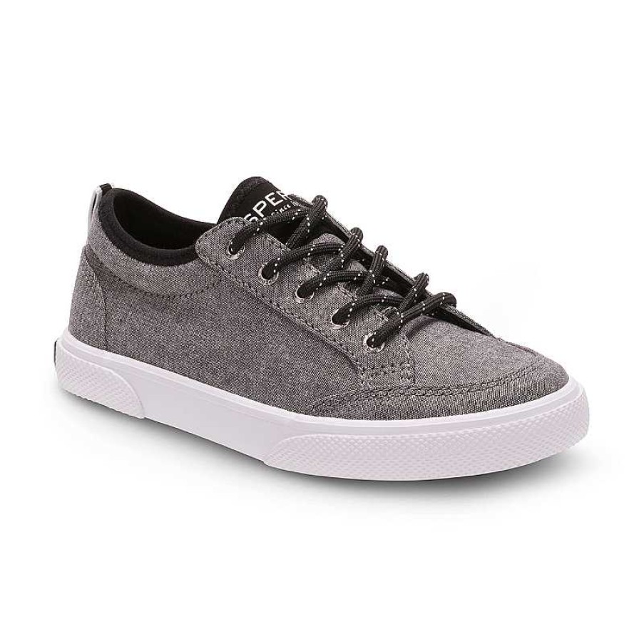 Kids Sperry | Kids' Sperry Deckfin Size 1-3 Black Chambray