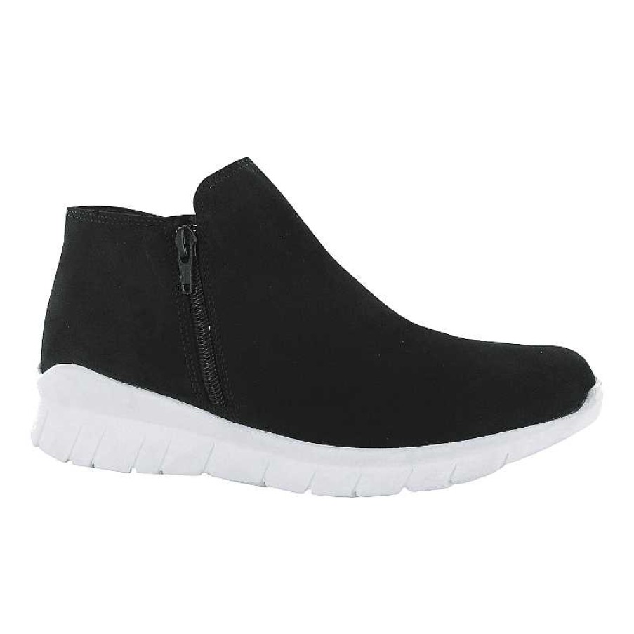 Women Naot | Women'S Naot Zodiac - Black Velvet Nubuck