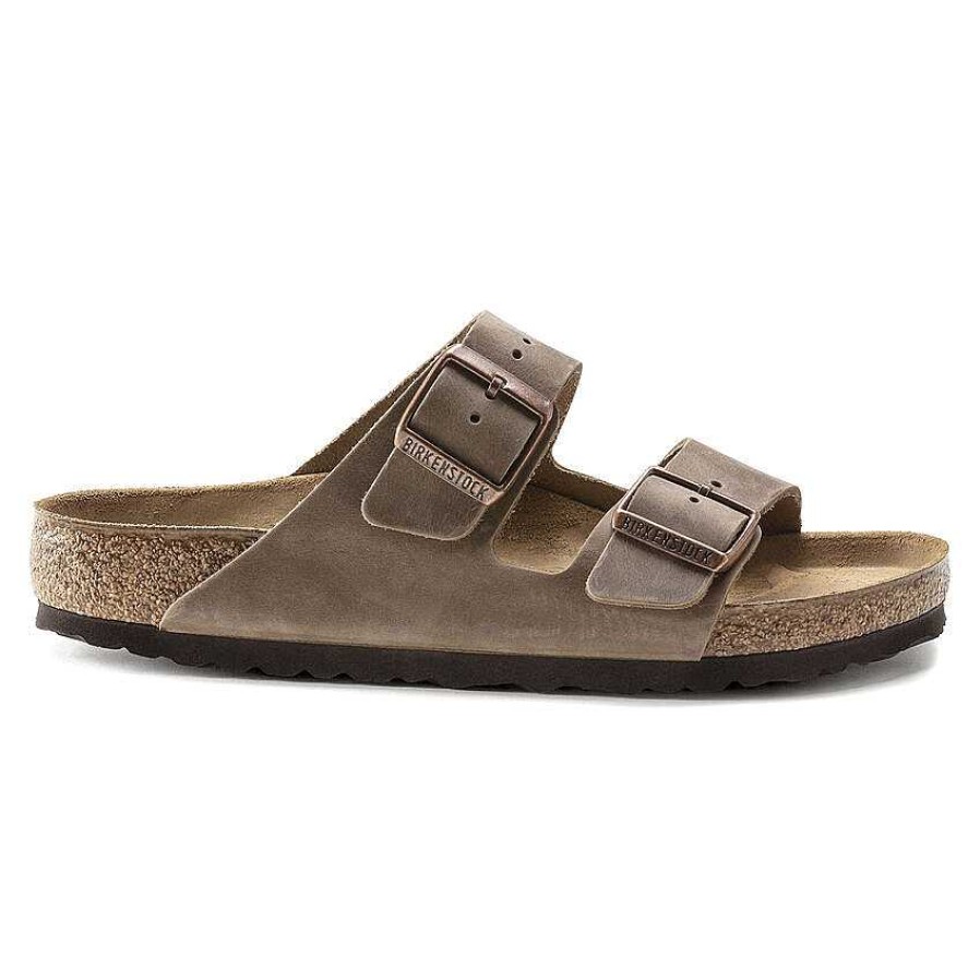 Men Birkenstock | Birkenstock Arizona - Tobacco Oiled Leather