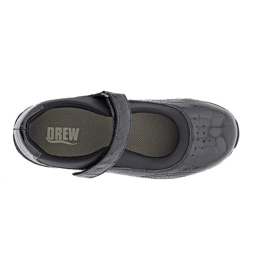 Women Drew | Women'S Drew Rose - Black Croc