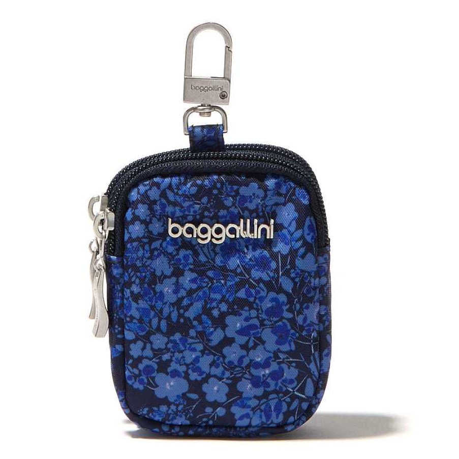 Accessories Baggallini | Baggallini On The Go Mini Pouch Ink Hydrangea