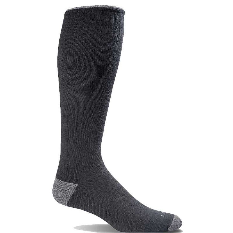 Accessories Sockwell | Men'S Sockwell Elevation Firm Graduated Compression Socks - Black