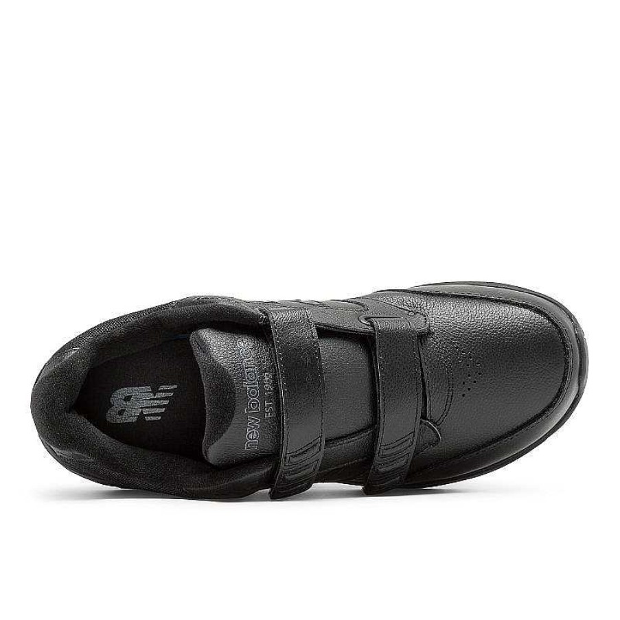 Men New Balance | Men'S New Balance Hook And Loop Leather 928V3 - Black