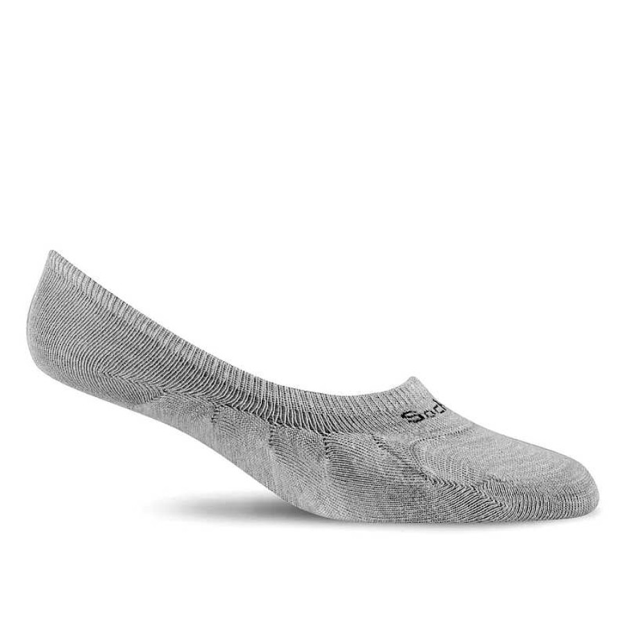 Accessories Sockwell | Men'S Sockwell Undercover Essential Comfort Socks Light Grey