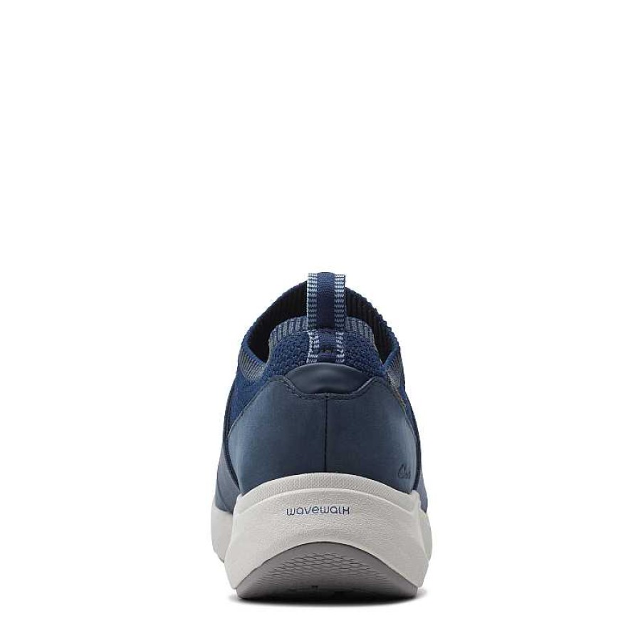 Women Clarks | Women'S Clarks Wave 2.0 Step - Navy