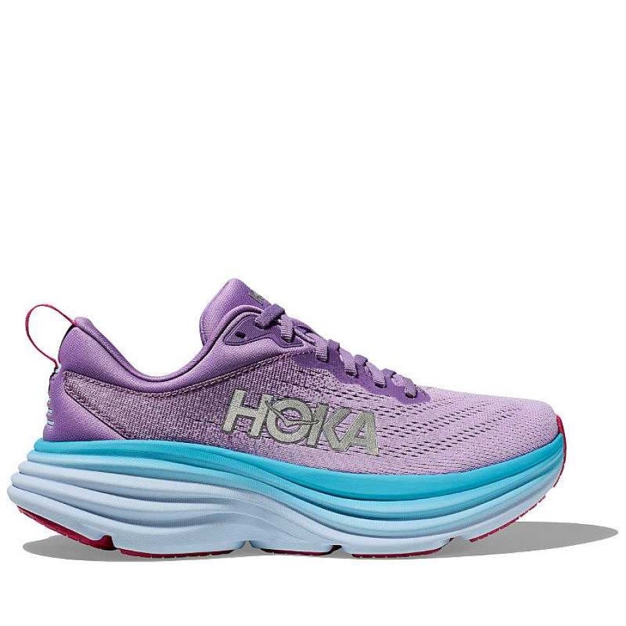 Women Hoka | Women'S Hoka Bondi 8 - Chalk Violet/Pastel Lilac (Cvpl)