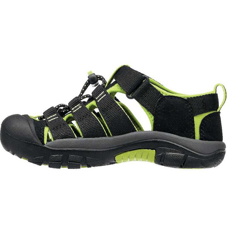 Kids Keen | Kids' Keen Newport H2 Boy'S Size 1-5 Black Lime