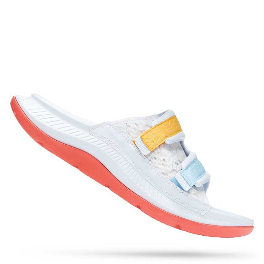 Women Hoka | Women'S Hoka Ora Luxe - White|Camellia (Wcll)