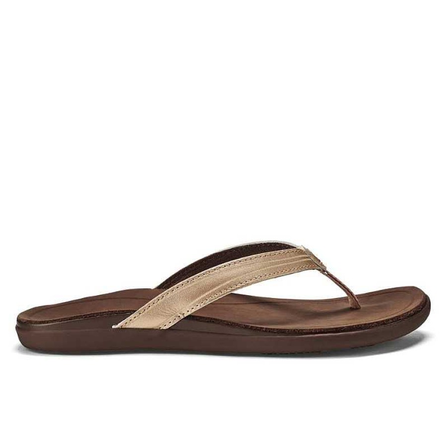 Women OluKai | Women'S Olukai 'Aukai - Copper/Dark Java