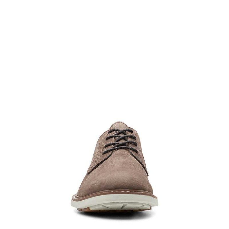 Men Clarks | Men'S Clarks Un Elott Lace - Taupe