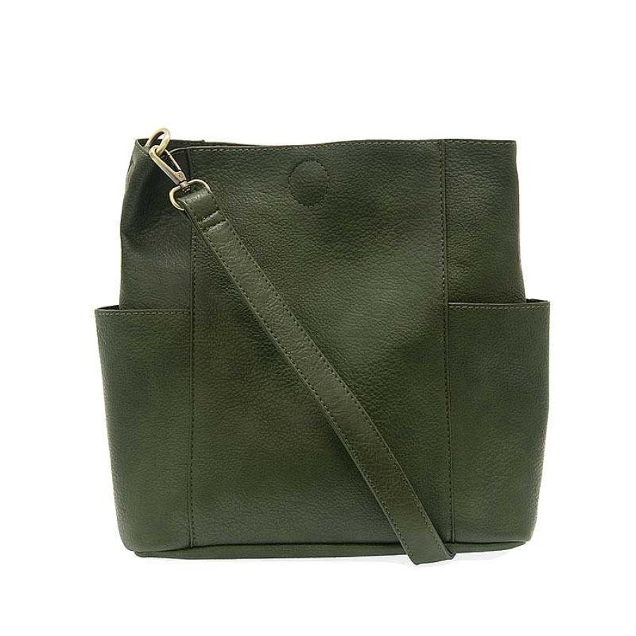 Accessories Joy Susan | Joy Susan Kayleigh Bucket Bag - Hunter Green L8089-23