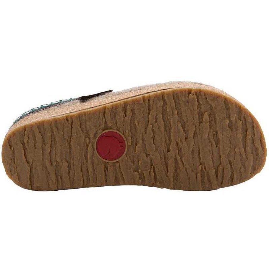 Men Haflinger | Haflinger Gz Wool Slipper - Earth