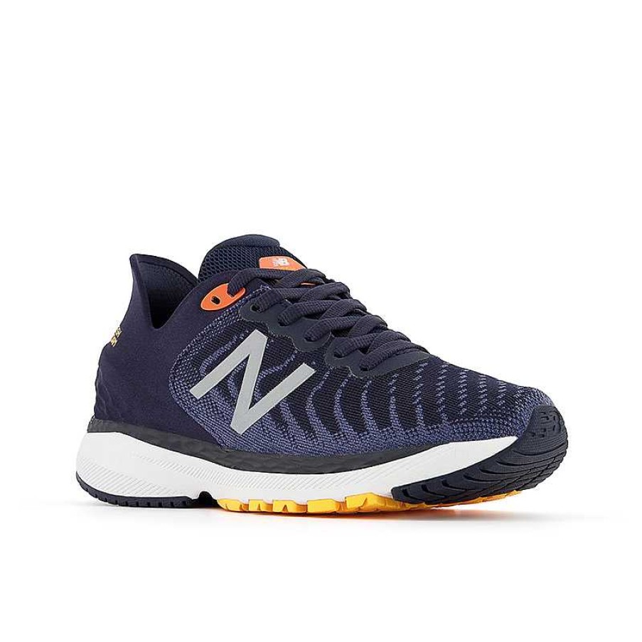 Kids New Balance | Kids' New Balance Fresh Foam 860V11 Sizes 10.5-7 Spring Tide/Eclipse/Vibrant Orange