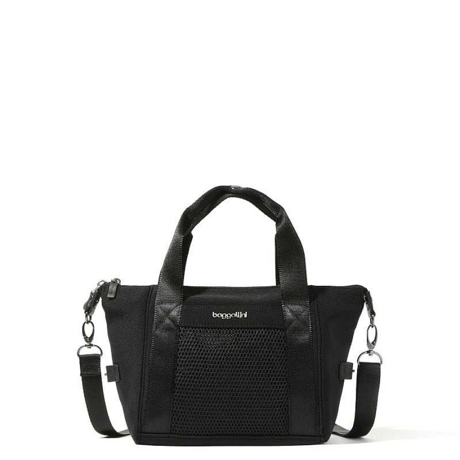 Accessories Baggallini | Baggallini All Day Mini Duffel - Black Neoprene