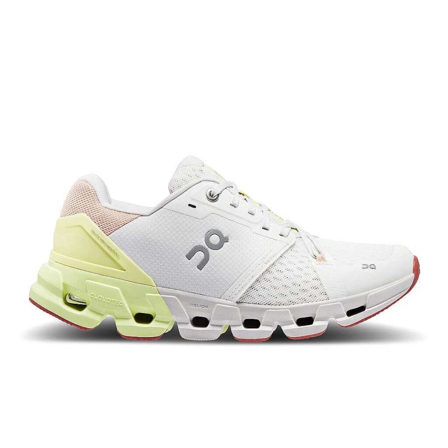 Women On Cloud | Women'S On Cloudflyer 4 - White/Hay