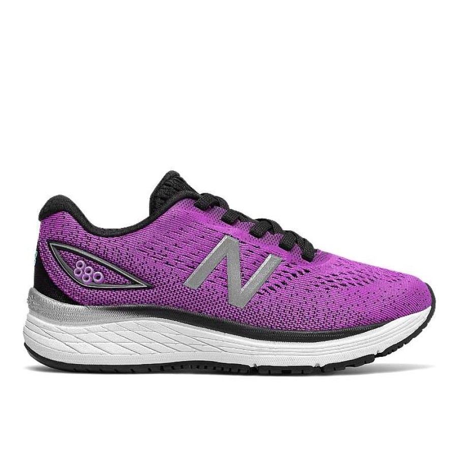 Kids New Balance | Girl'S New Balance 880V9 Yp880Vv Size 1.5-13.5 - Voltage Violet|Black