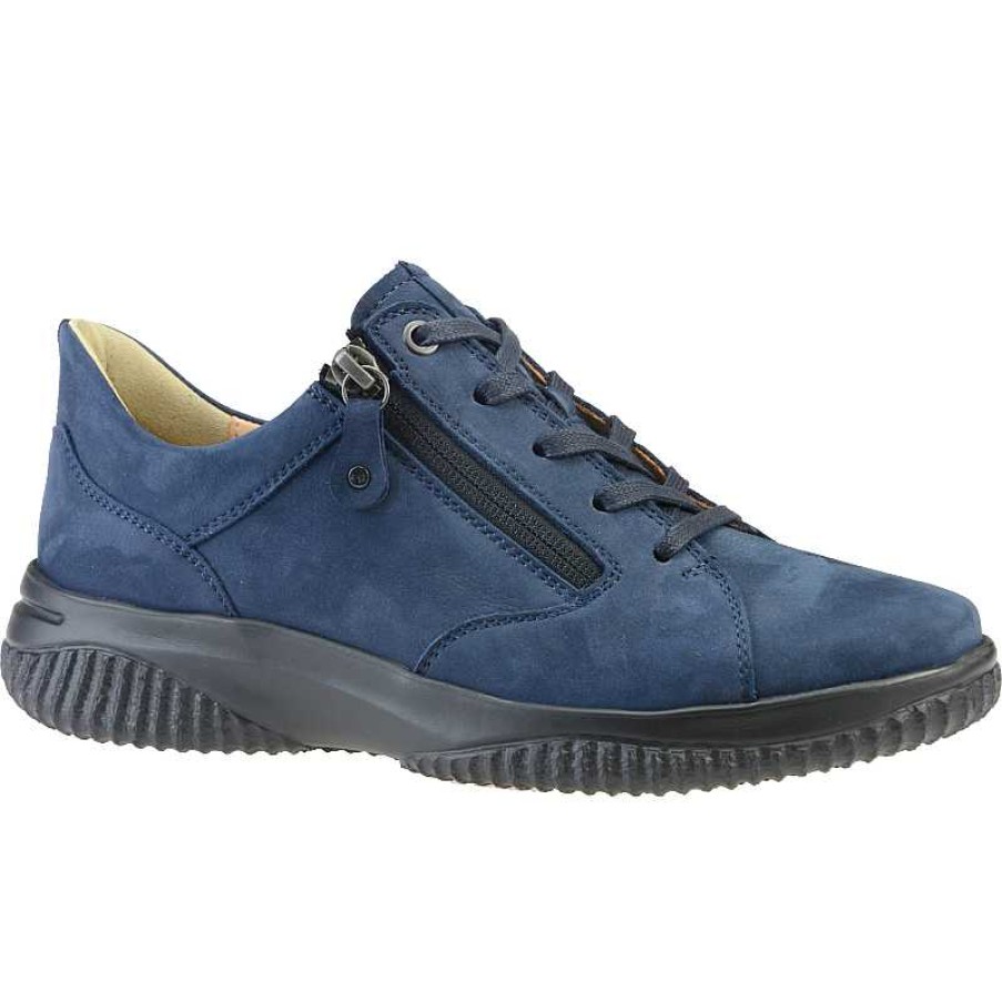 Women Hartjes | Women'S Hartjes Ethno Shoe - Marineblau - Uk Sizing