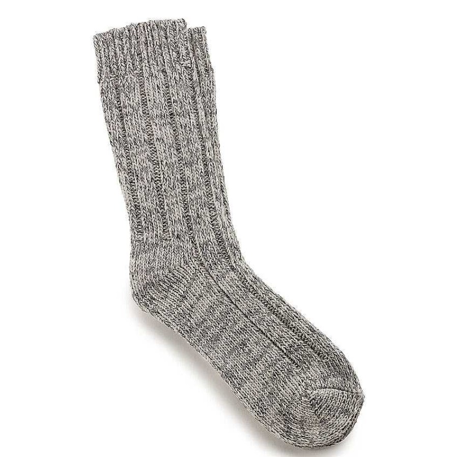 Accessories Birkenstock | Women'S Birkenstock Cotton Twist Socks Light Grey