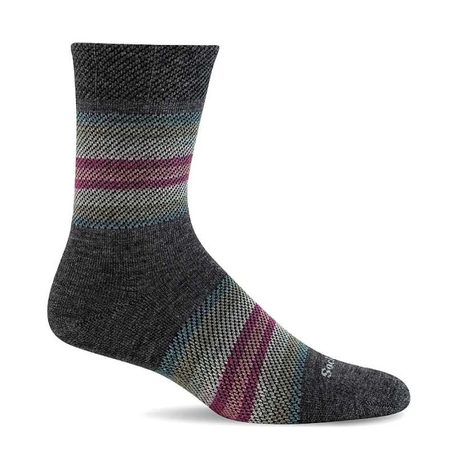 Accessories Sockwell | Women'S Sockwell Blanket Twill - Charcoal