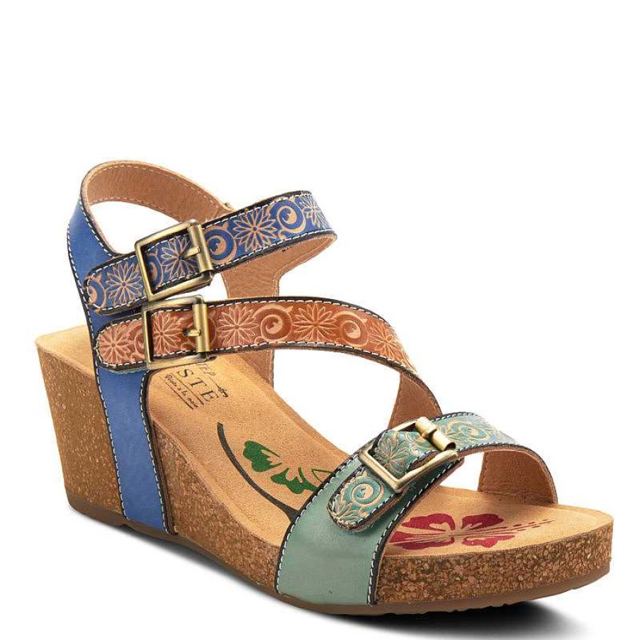 Women Spring Step | Women'S Spring Step Tanja - Mint Green Multi