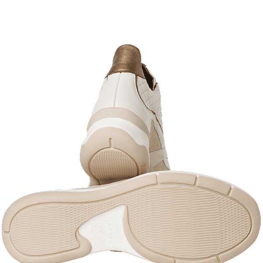 Women Hassia | Women'S Hassia Monaco Shootie - Cream/Nut - Uk Sizing