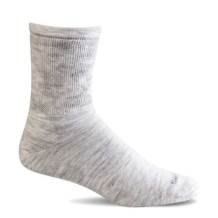 Accessories Sockwell | Women'S Sockwell Extra Easy Relaxed Fit Socks - Ash