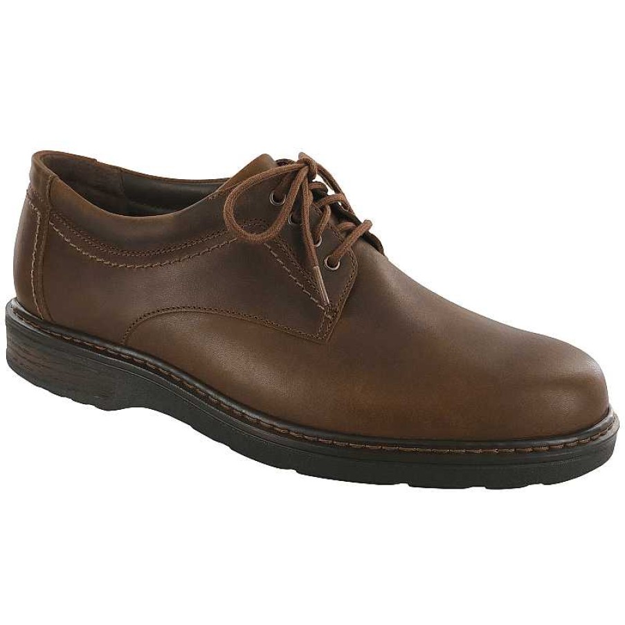 Men SAS | Men'S Sas Aden Lace Up Oxford - Brown