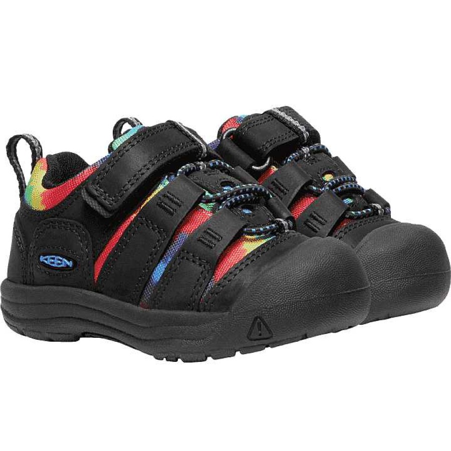 Kids Keen | Kids' Keen Newport Shoe T Size 4-6 Black/Tie Dye