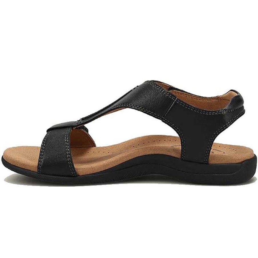 Women Taos | Women'S Taos The Show Sandal Black