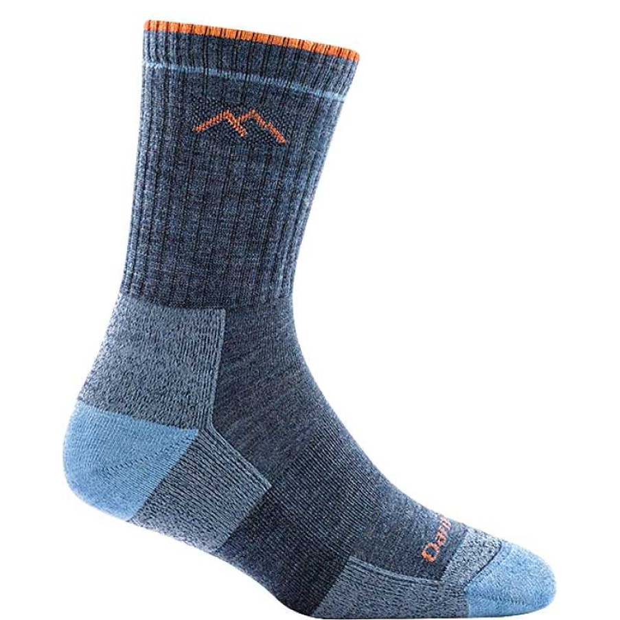 Accessories Darn Tough | Darn Tough Hiker Micro Crew Midweight Socks - Eclipse