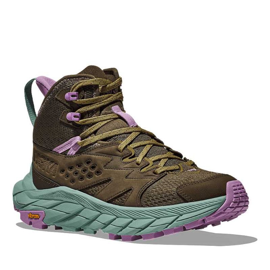 Women Hoka | Women'S Hoka Anacapa Breeze Mid - Dark Olive/Agave