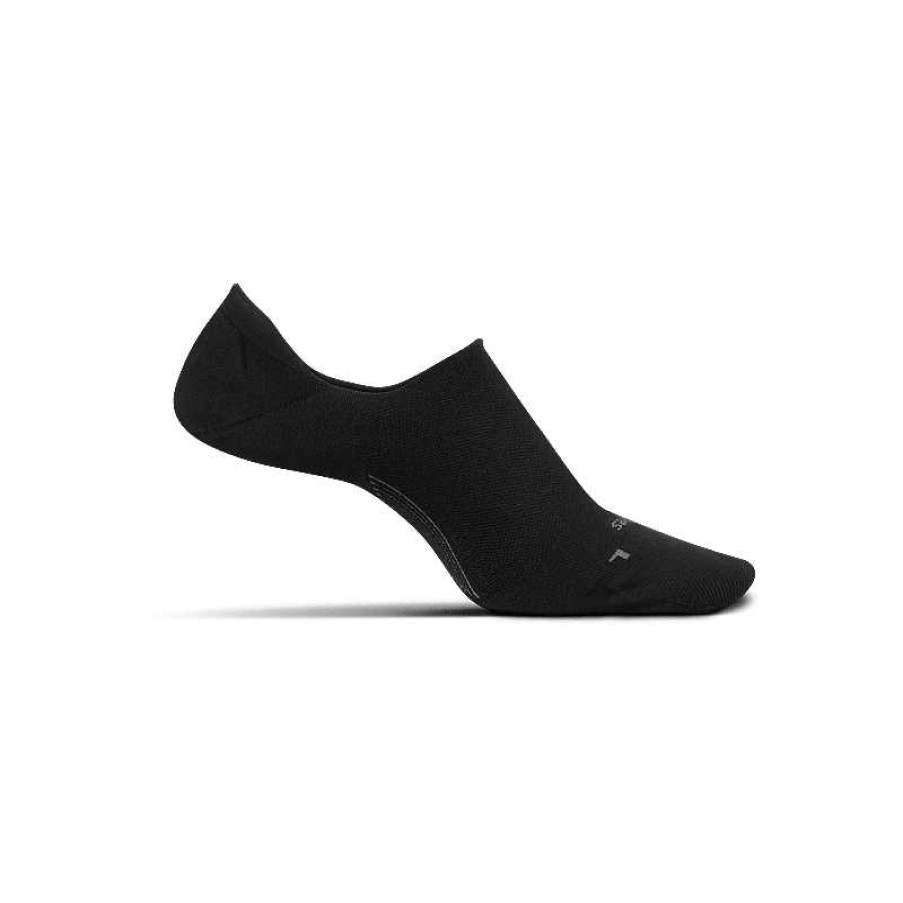 Accessories Feetures | Feetures Everyday No Show Socks - Black