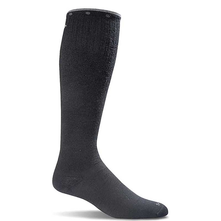 Accessories Sockwell | Women'S Sockwell On The Spot Moderate Graduated Compression Socks - Black